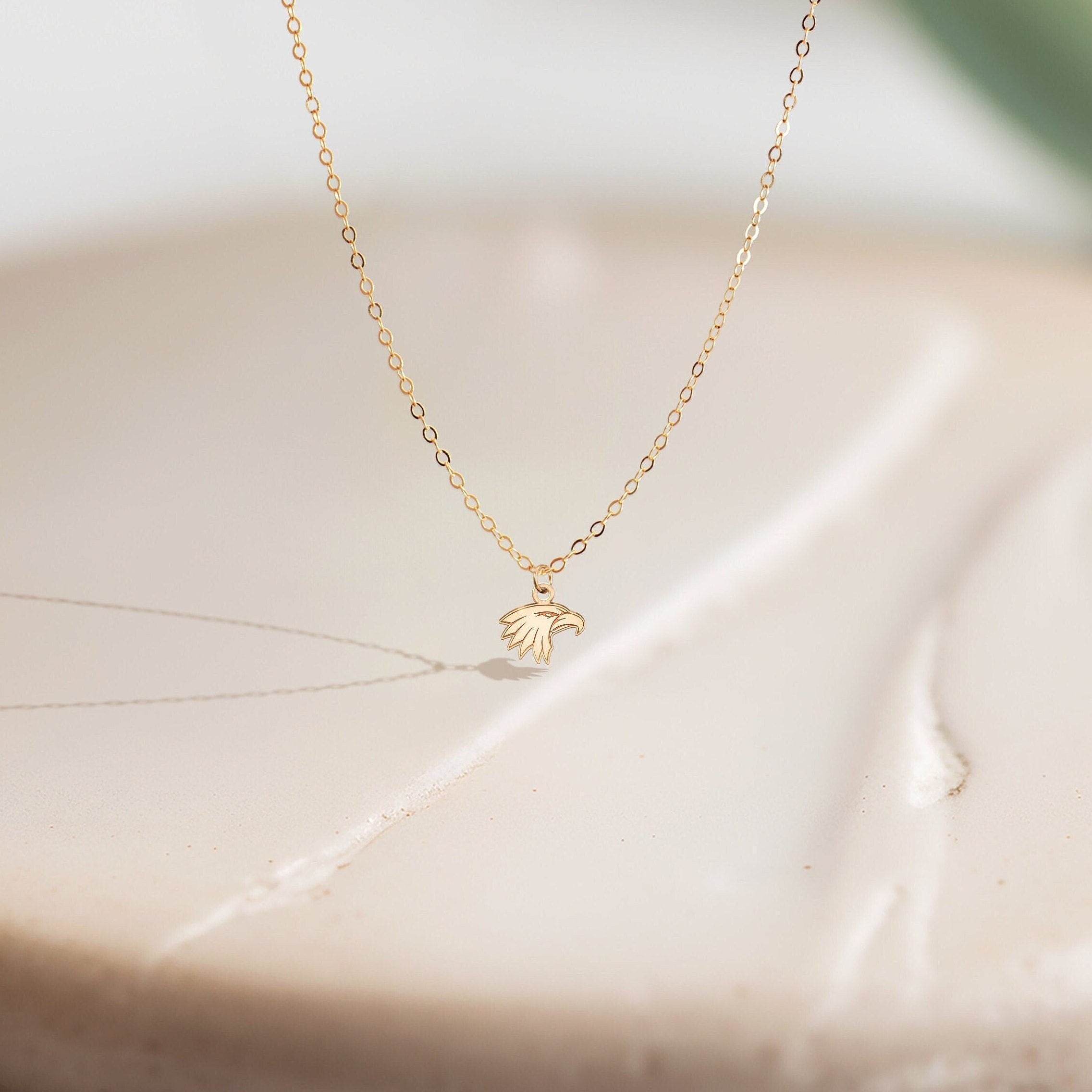 Eagle Head Pendant Necklace