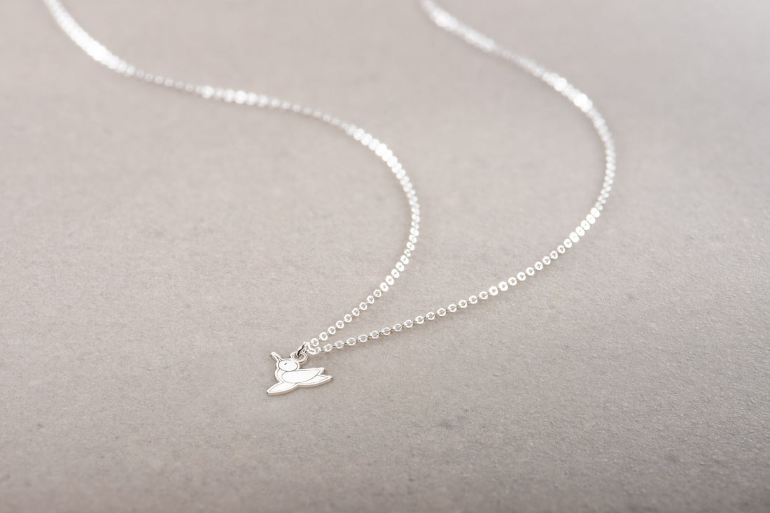 Hummingbird Pendant Necklace