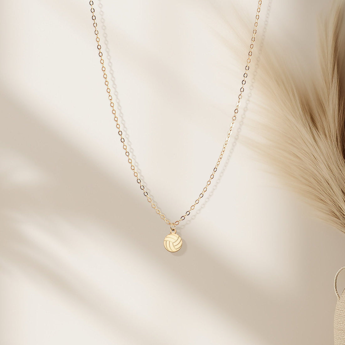 Mini Volleyball Necklace