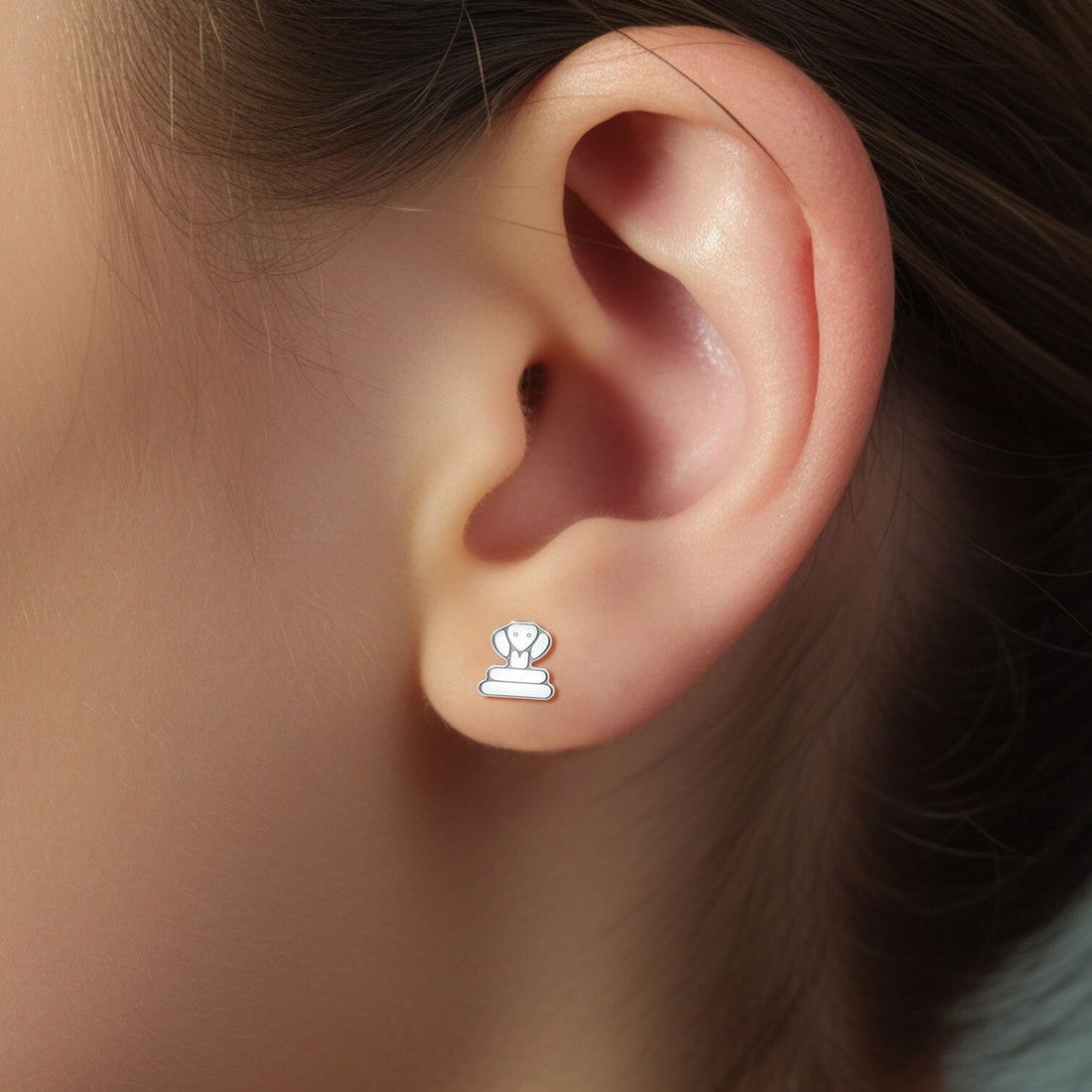 Cobra Stud Earrings