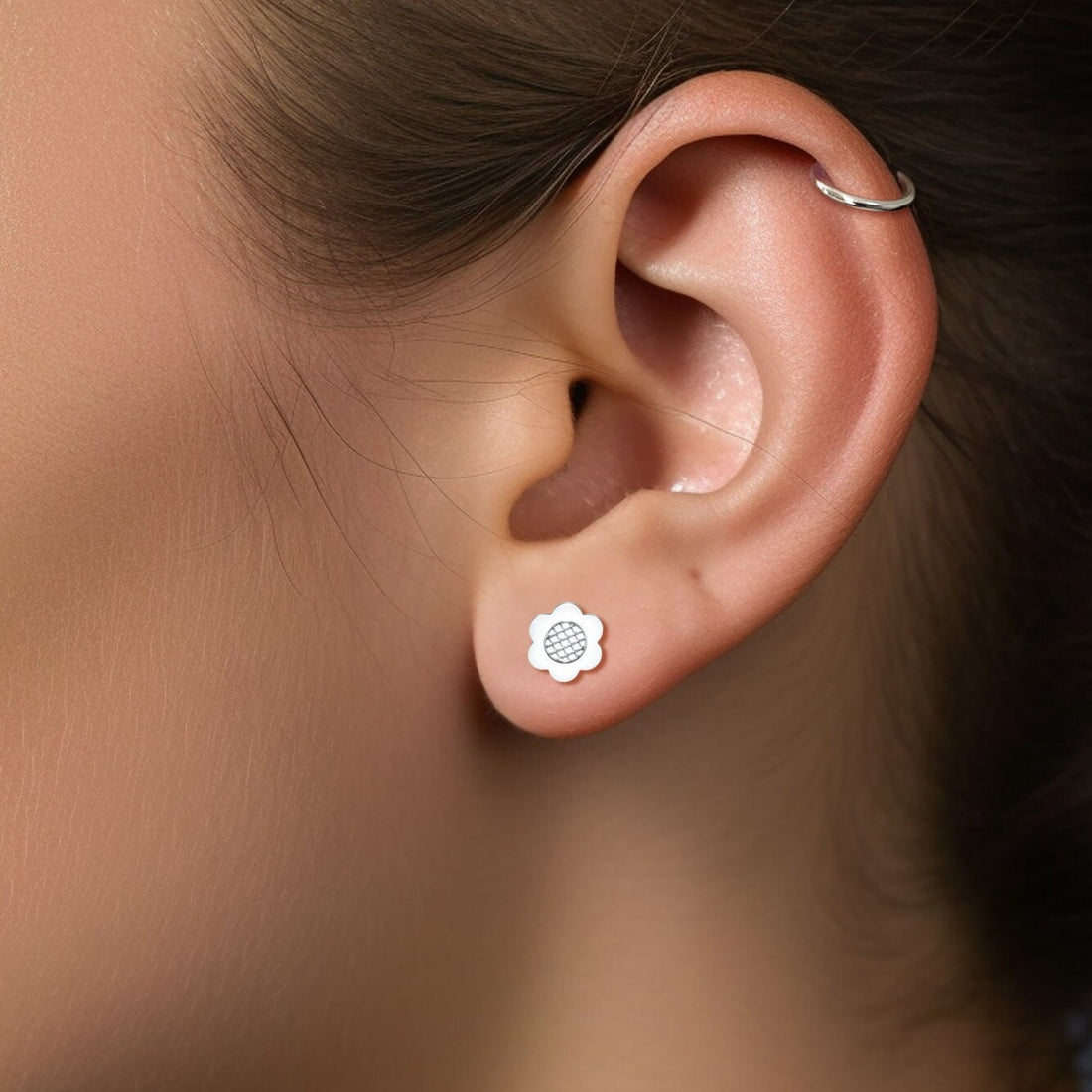 Sunflower Stud Earrings