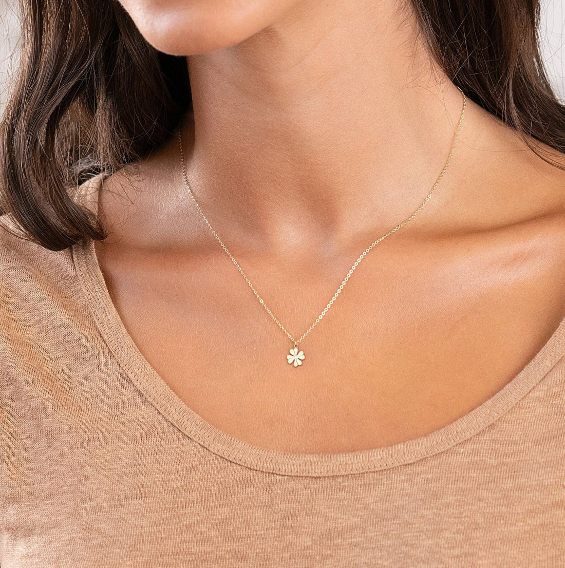 Flower Charm Necklace