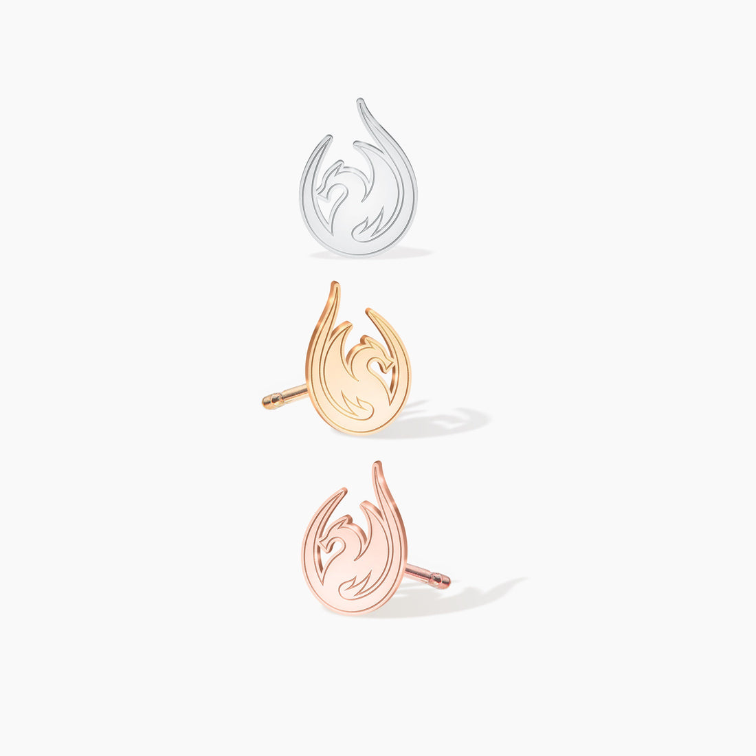 Dragon Earrings Dainty