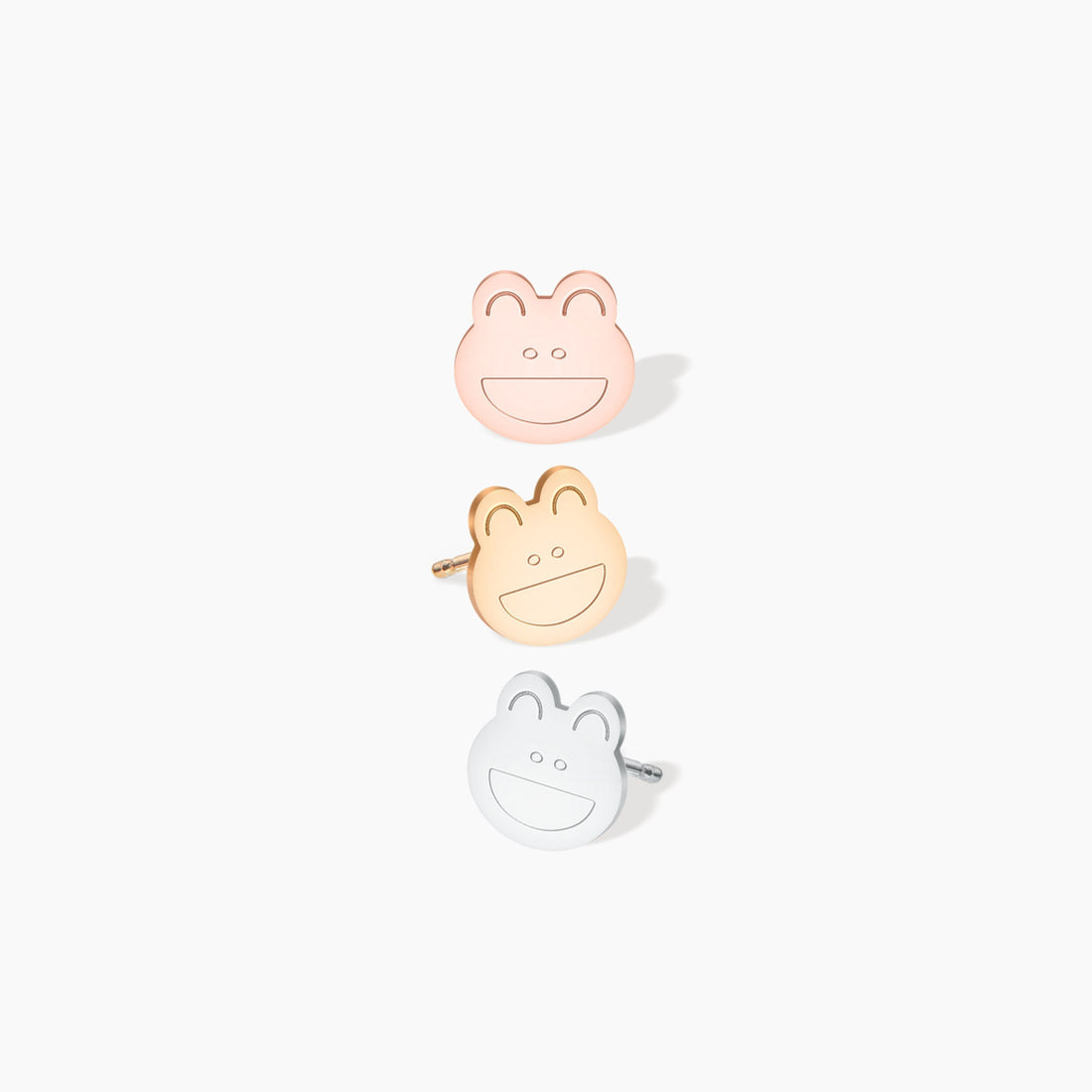 Smiling Frog Earrings