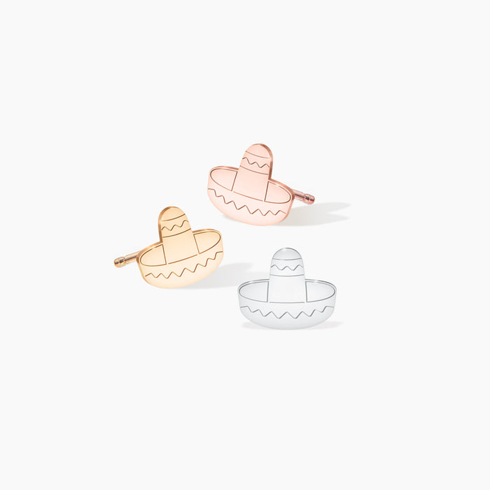 Sombrero Earring Dainty