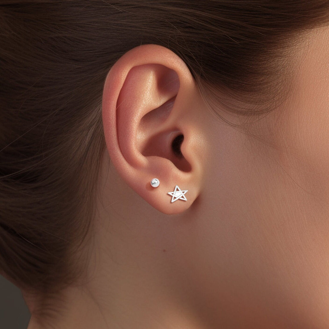 Star Stud Earrings
