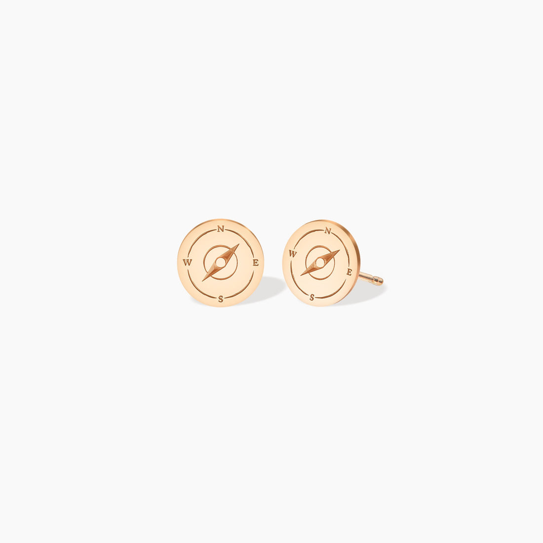 Gold Travel Earrings