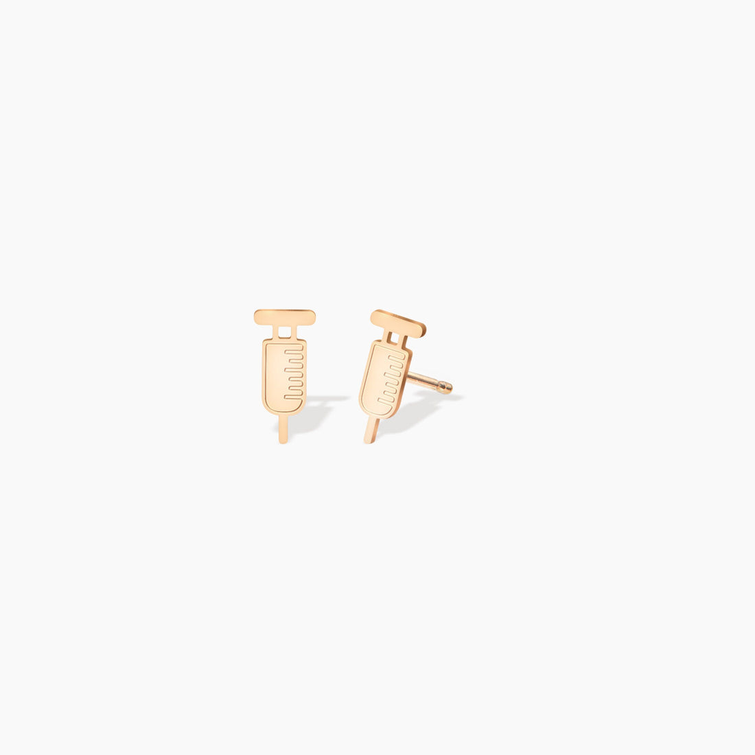 Syringe Stud Earrings