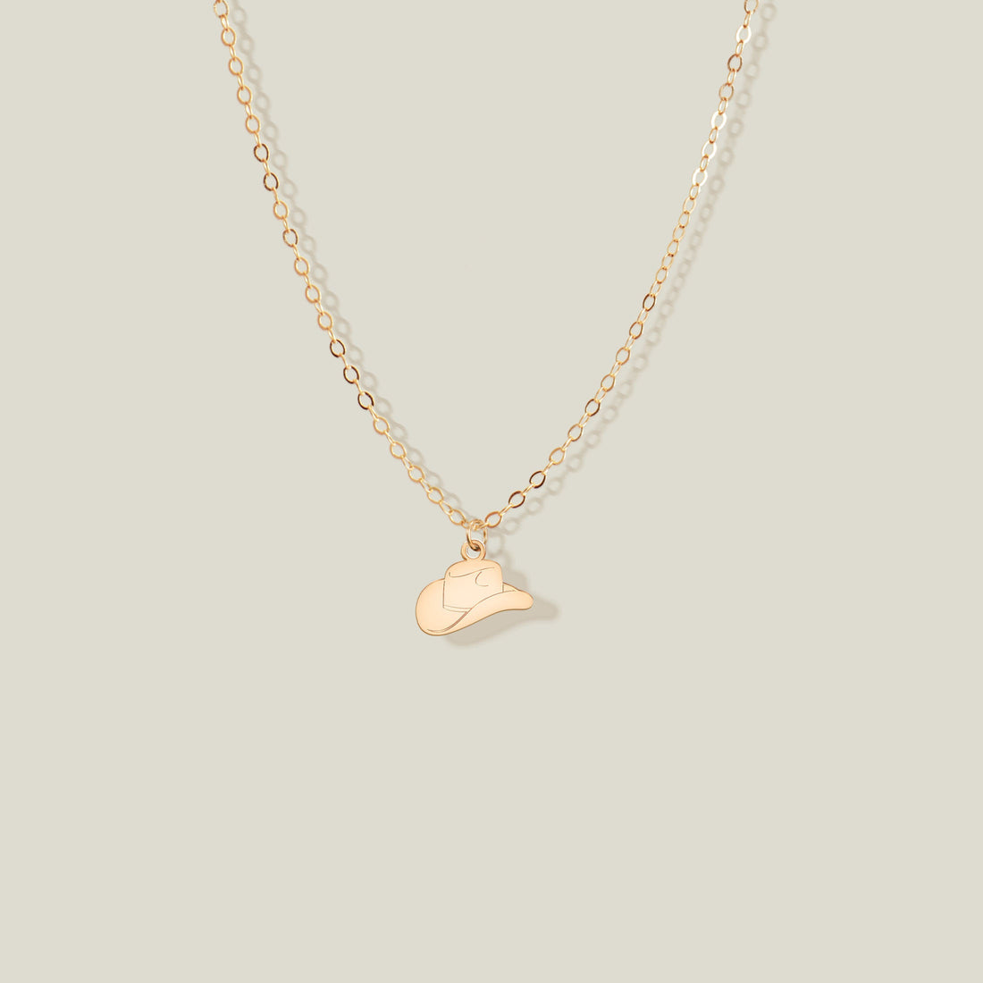 Cowboy Hat Necklace