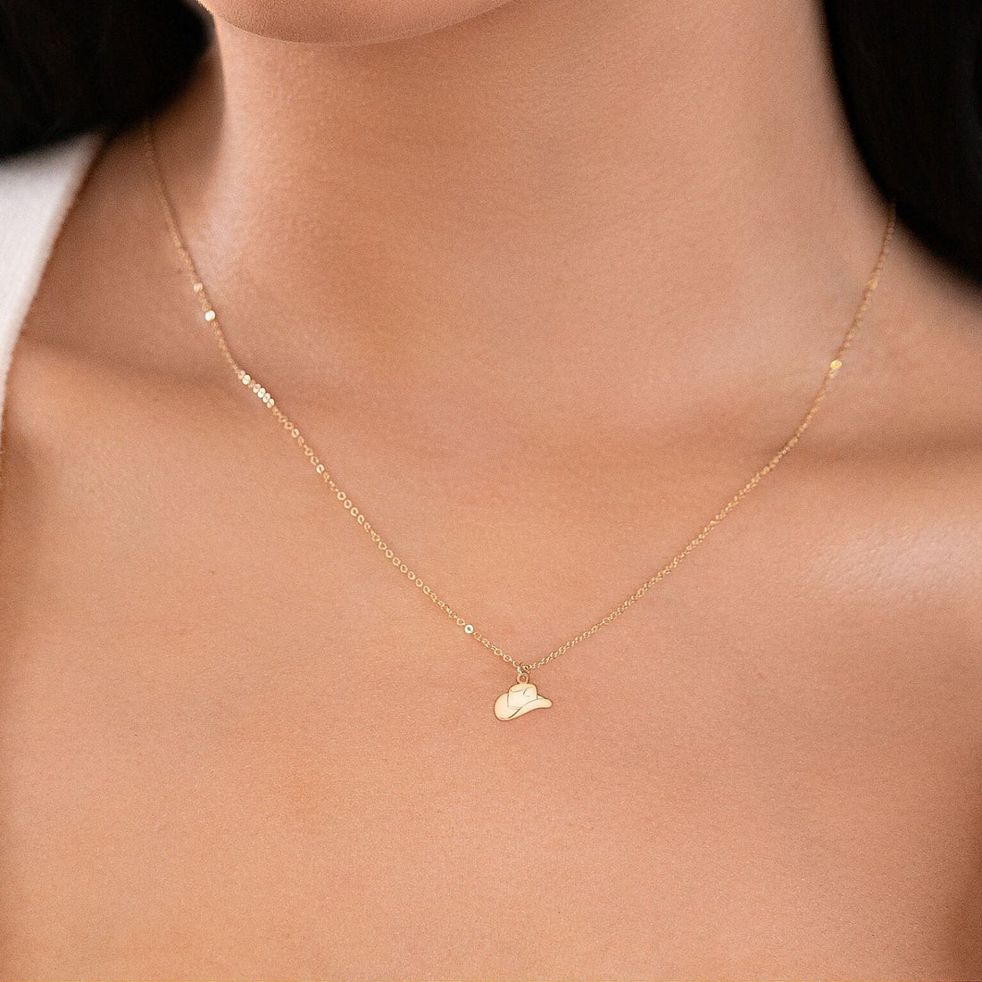 Cowboy Hat Necklace