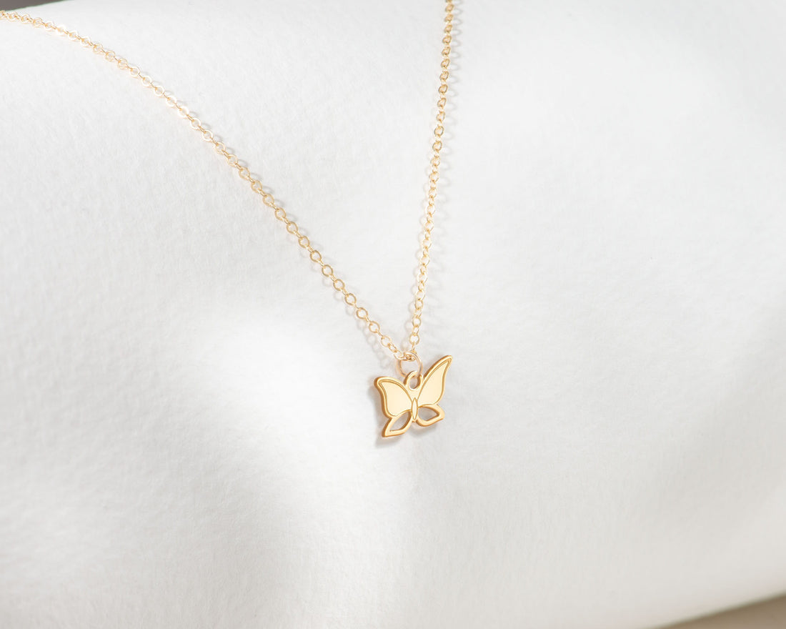 Butterfly Pendant Necklace
