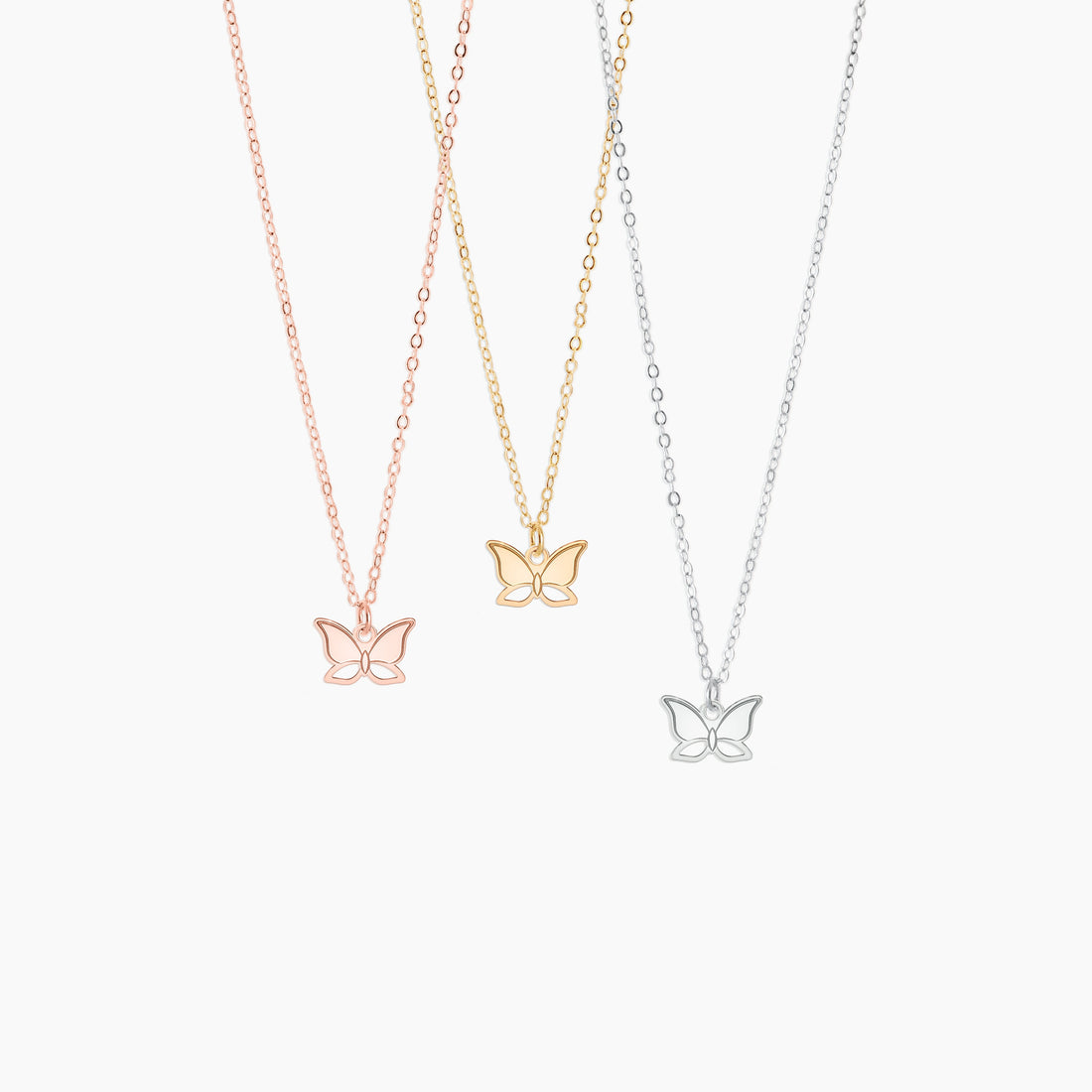 Butterfly Pendant Necklace