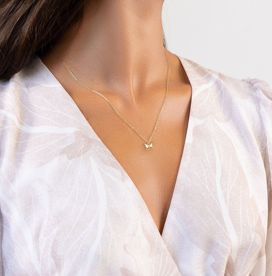 Butterfly Pendant Necklace