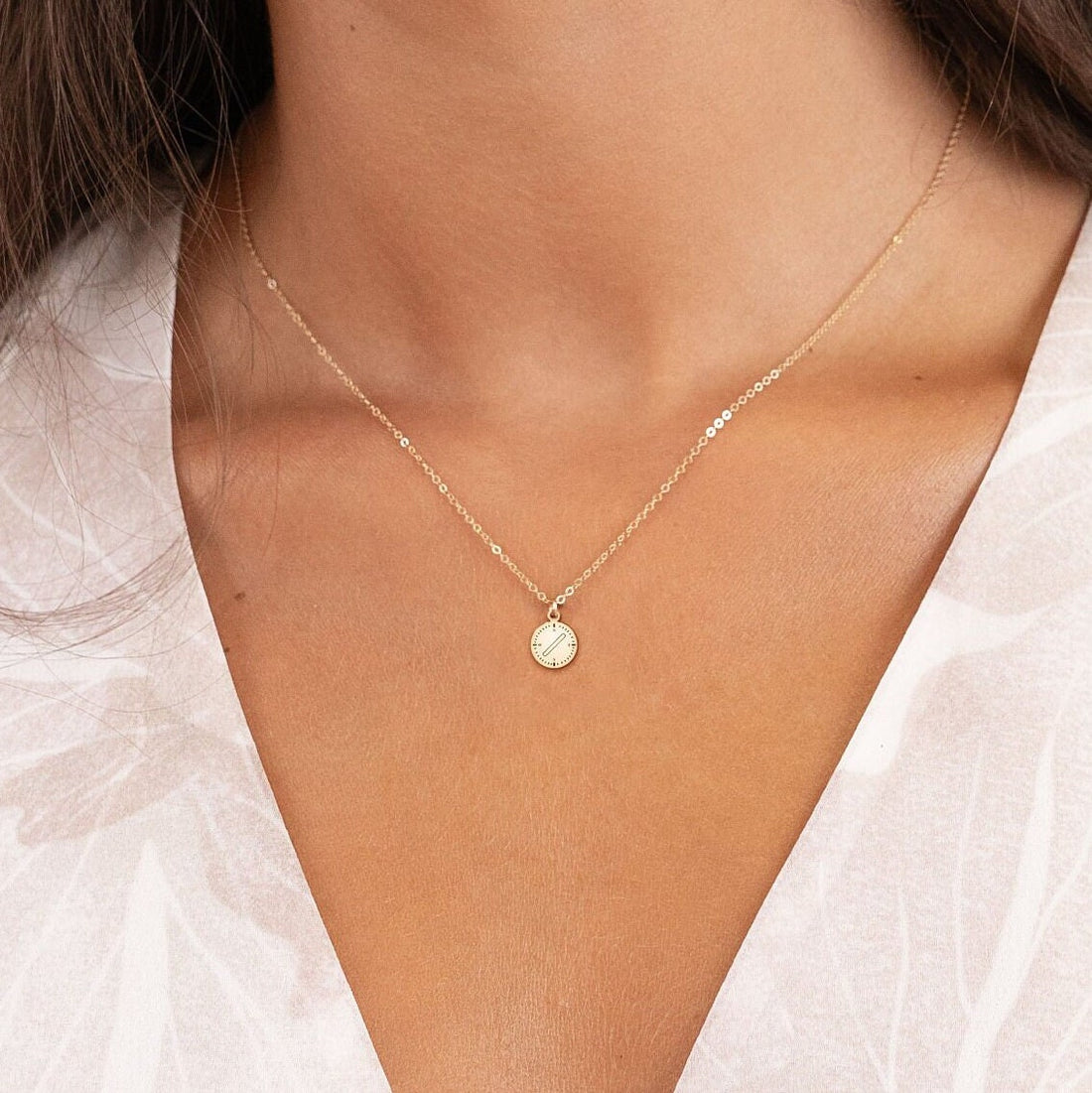 Compass Necklace Whimsical