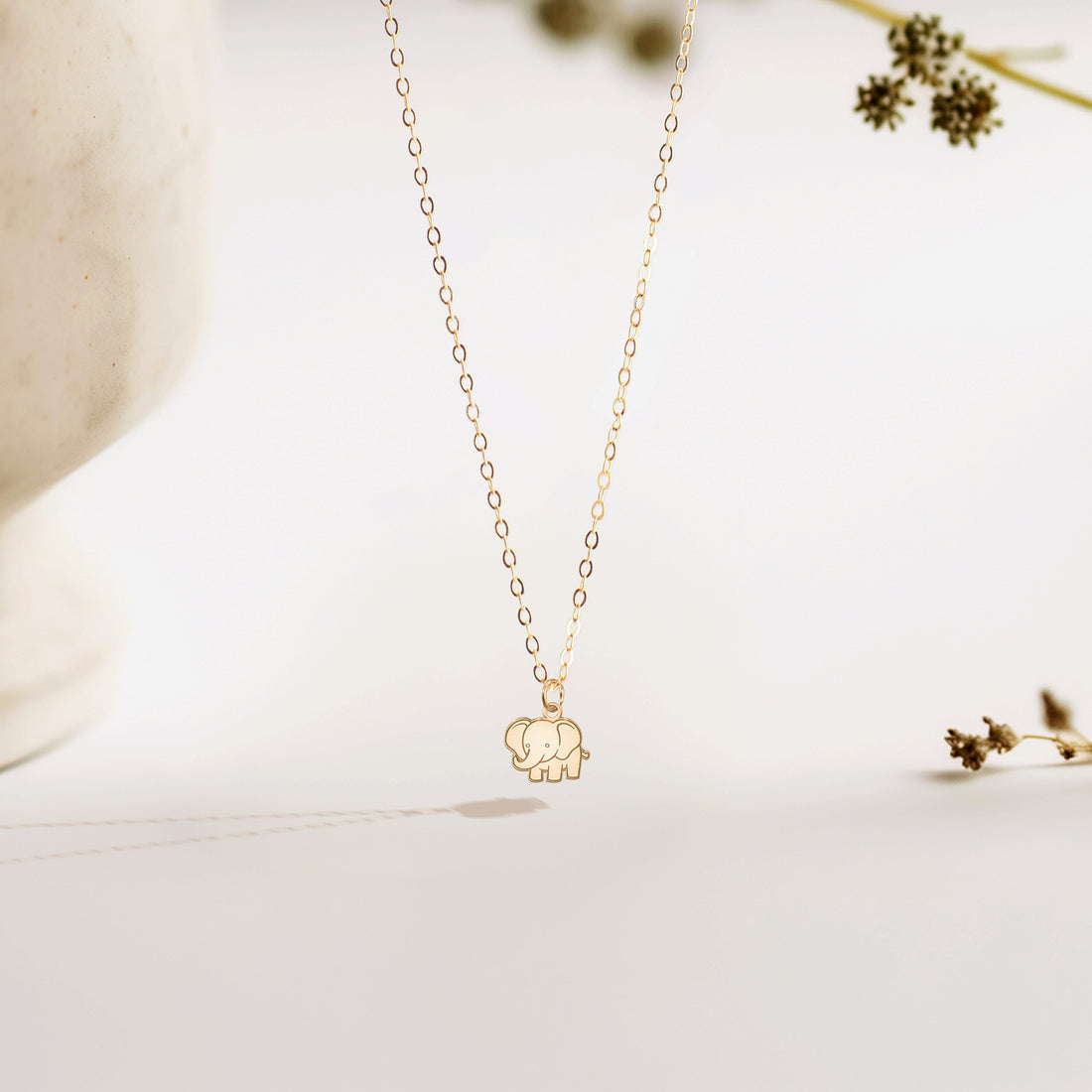 Elephant Charm Necklace