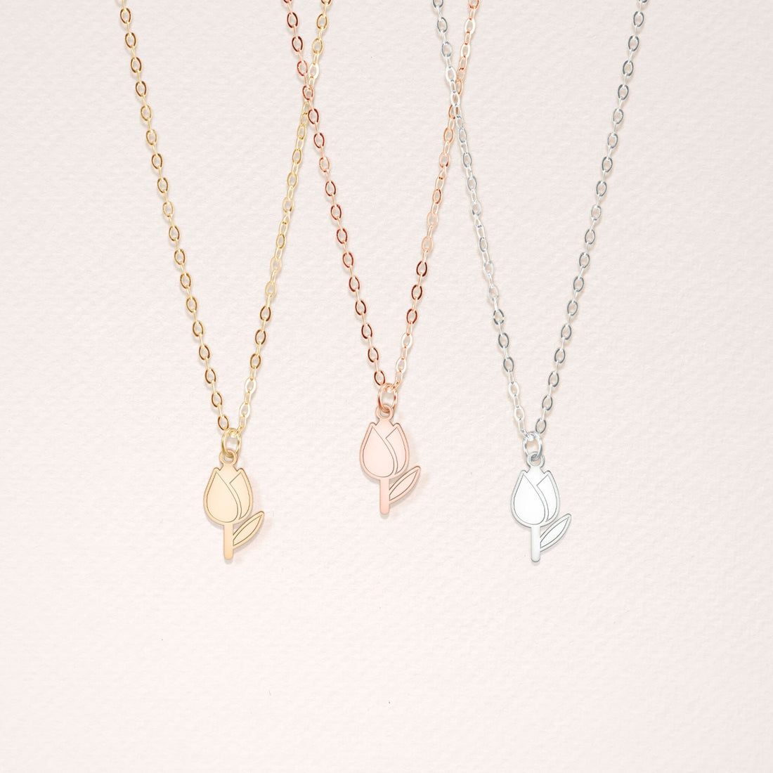 Tulip Pendant Necklace