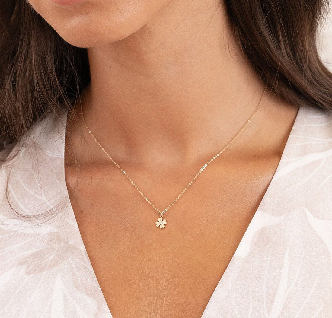 Flower Charm Necklace