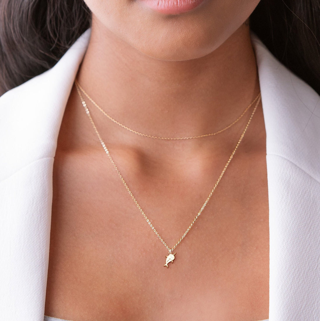 Narwhal Necklace Whimsical