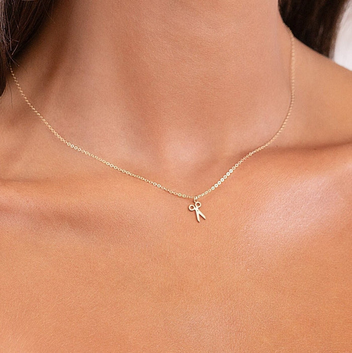 Scissors Necklace Whimsical