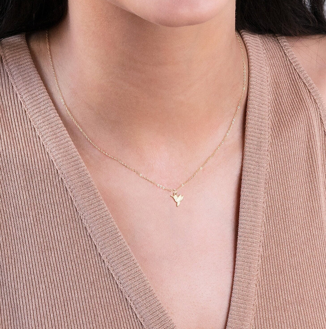 Hummingbird Pendant Necklace