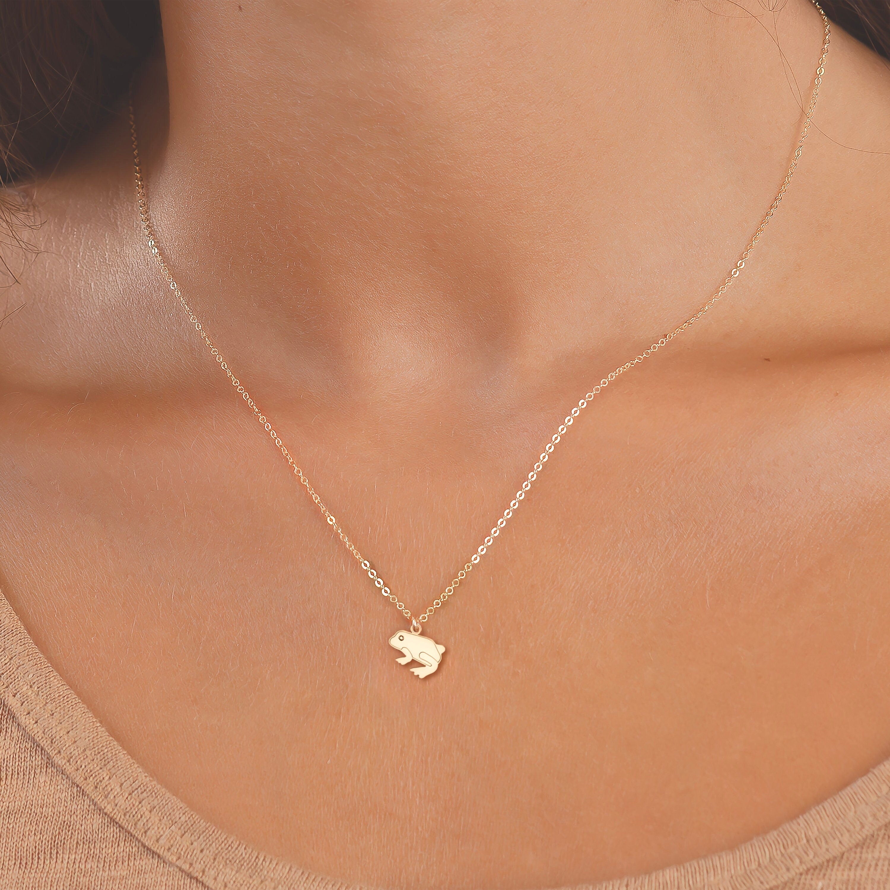 Frog Pet Pendant Necklace