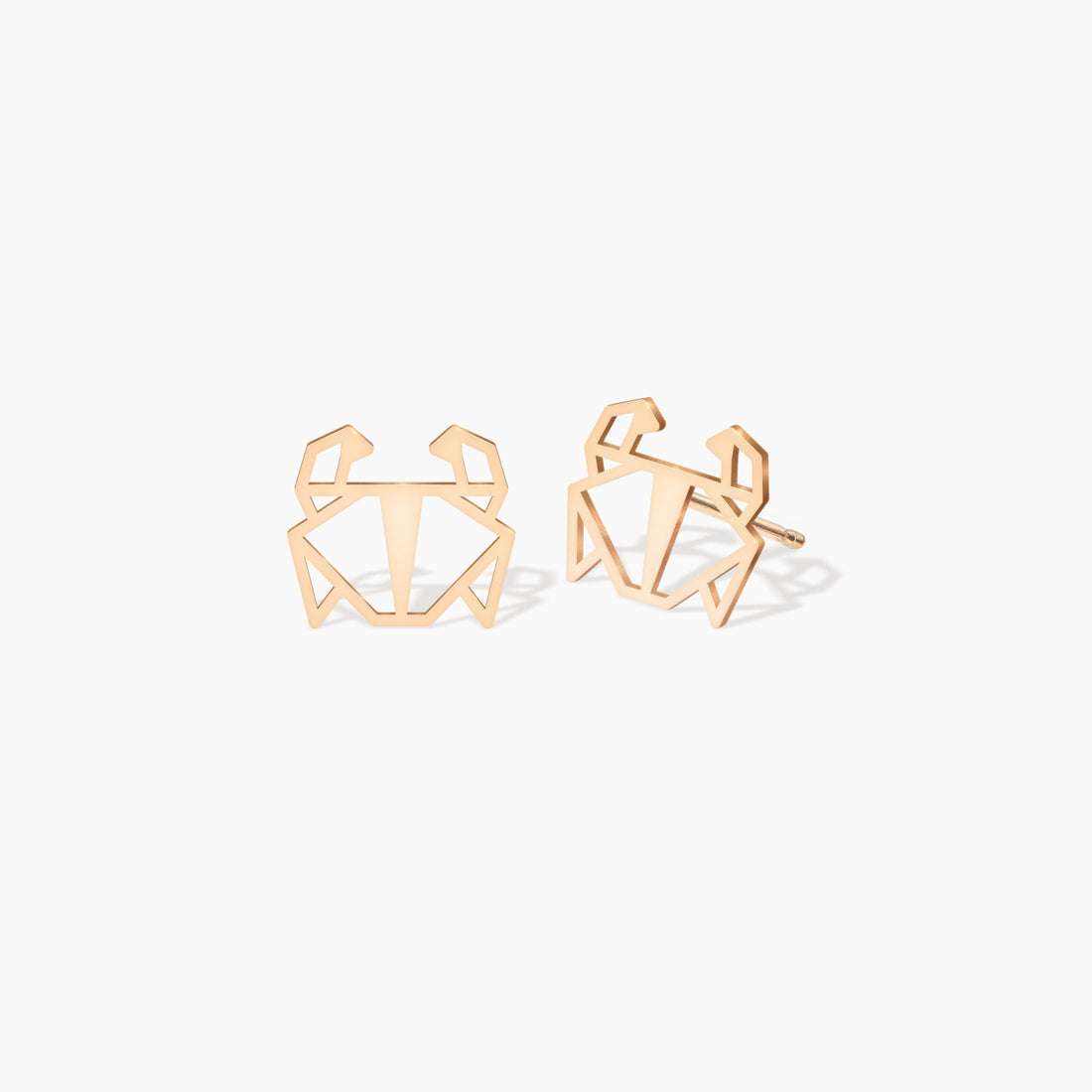 Crab Cutout Stud Earrings