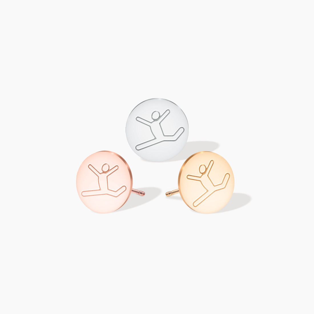 Gymnastics Stud Earrings