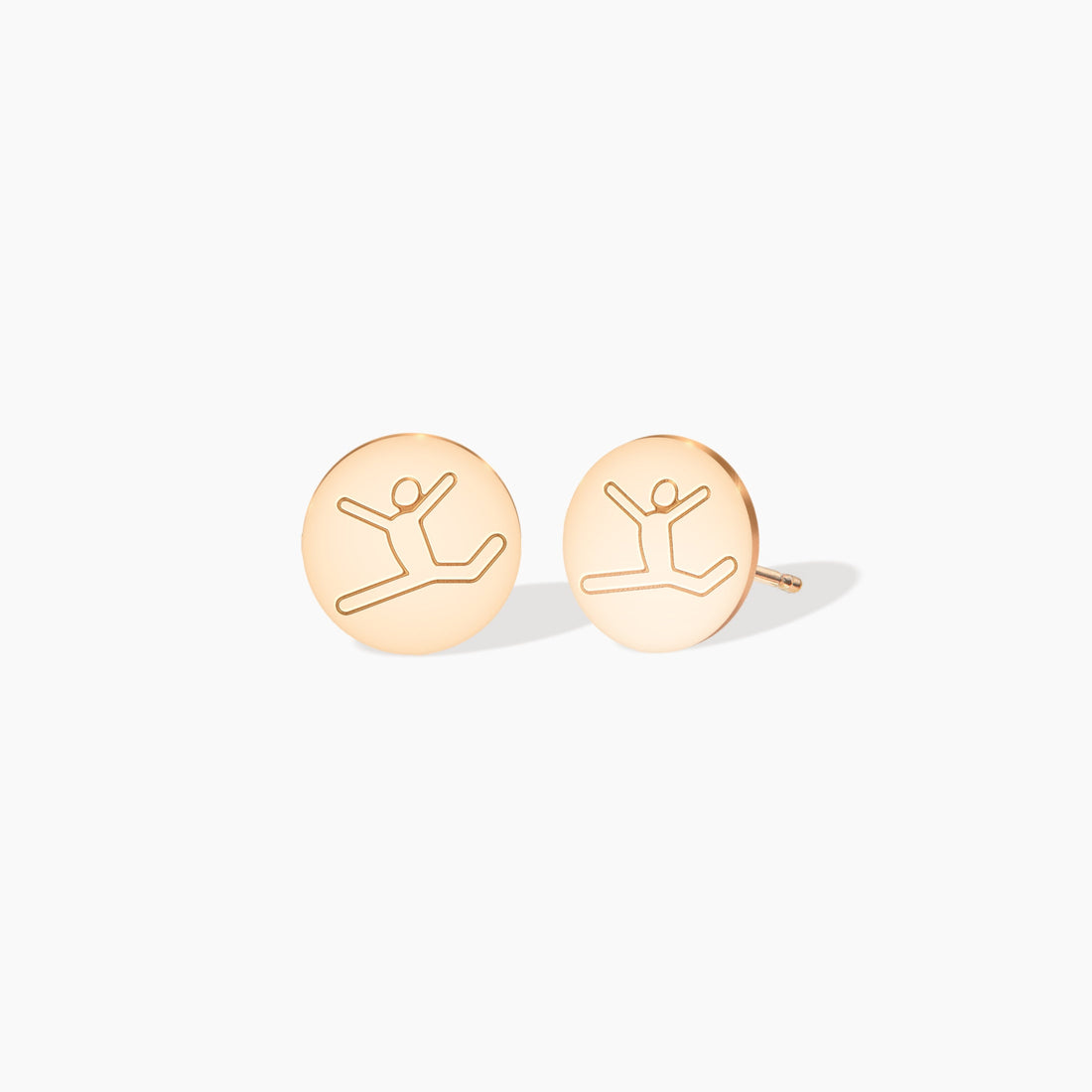 Gymnastics Stud Earrings
