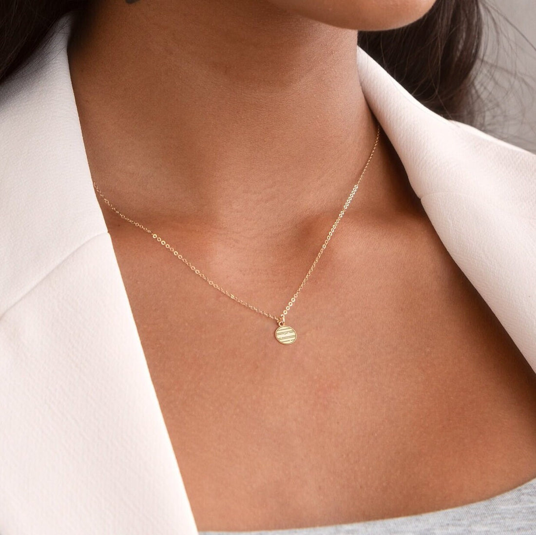 Space Necklace Planet