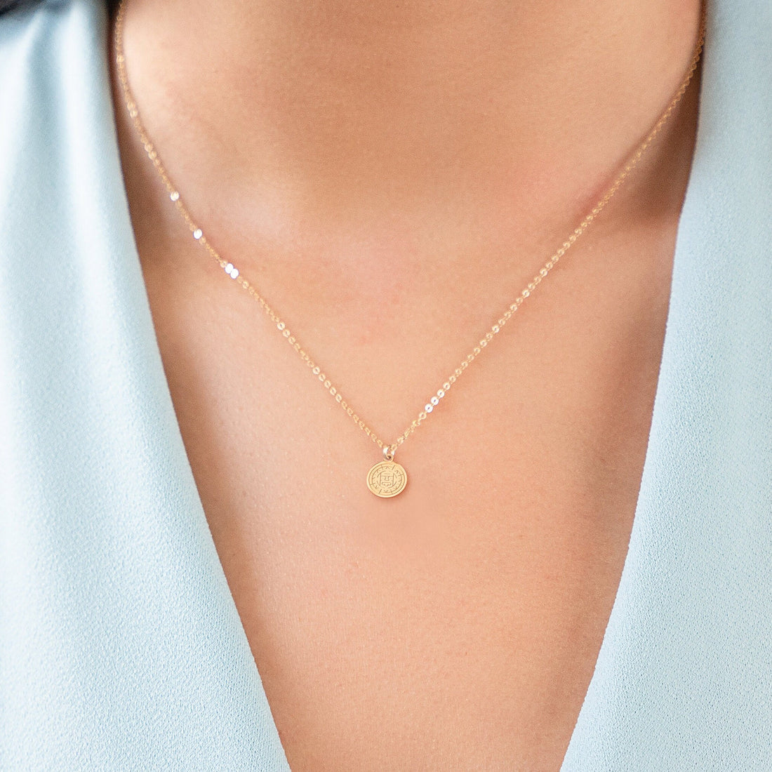 Mexico Medallion Pendant Necklace