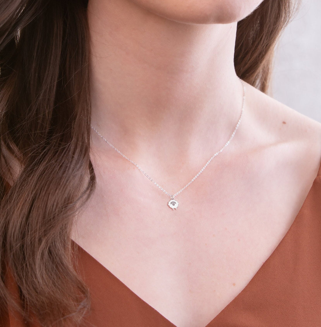 Sheep Pendant Necklace