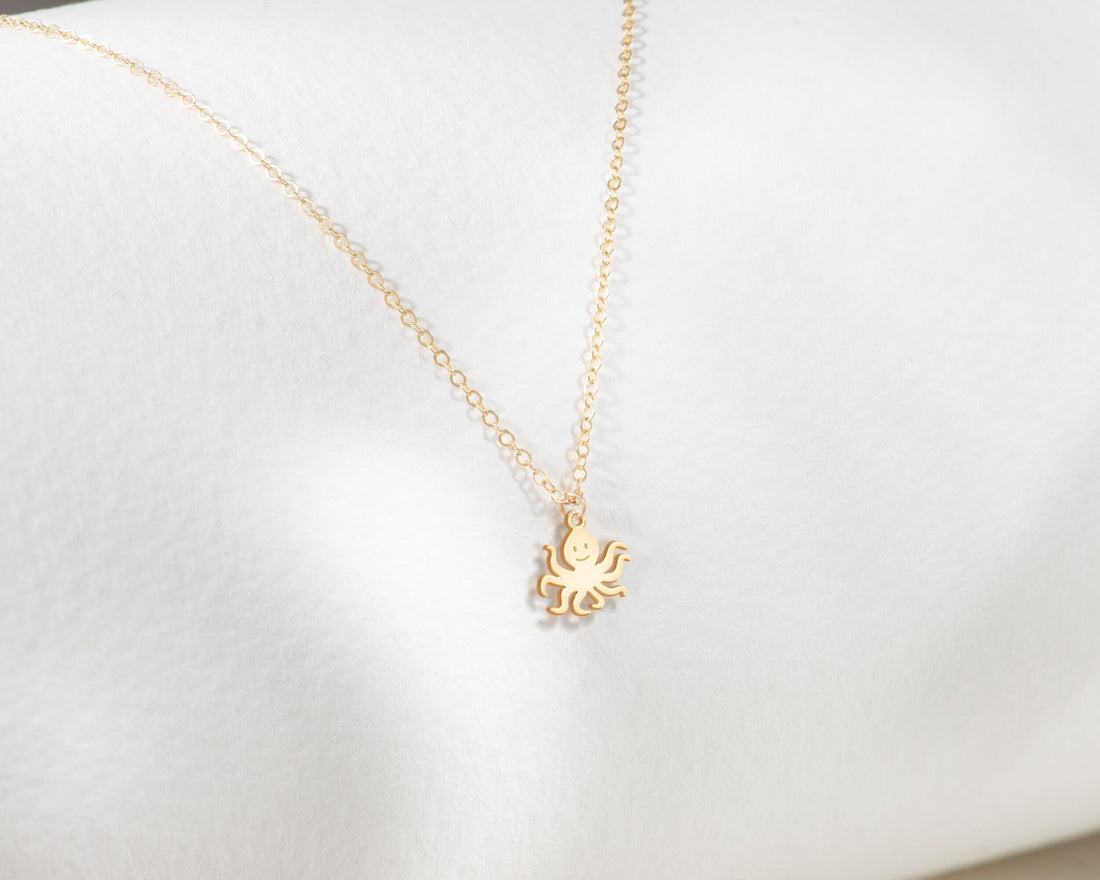 Octopus Pendant Necklace