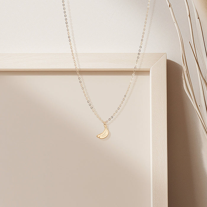 Banana Pendant Necklace