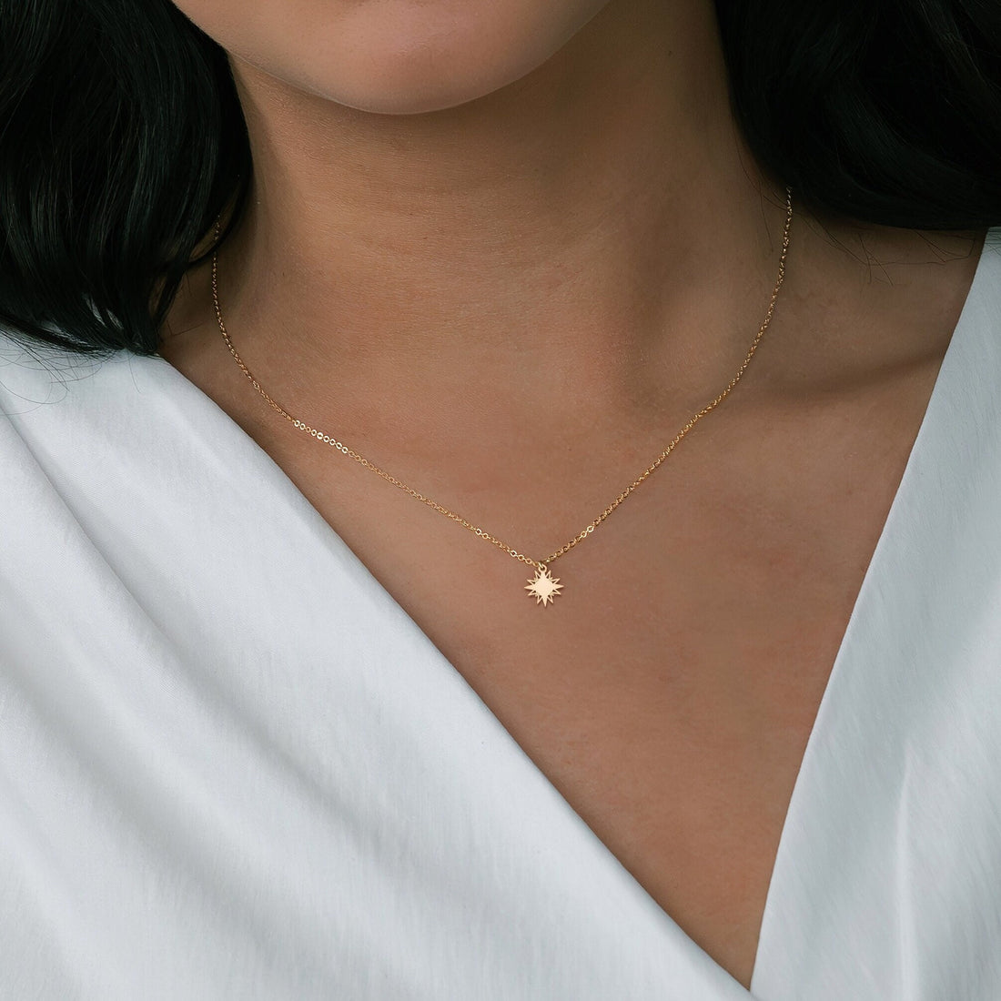 Starburst Pendant Necklace