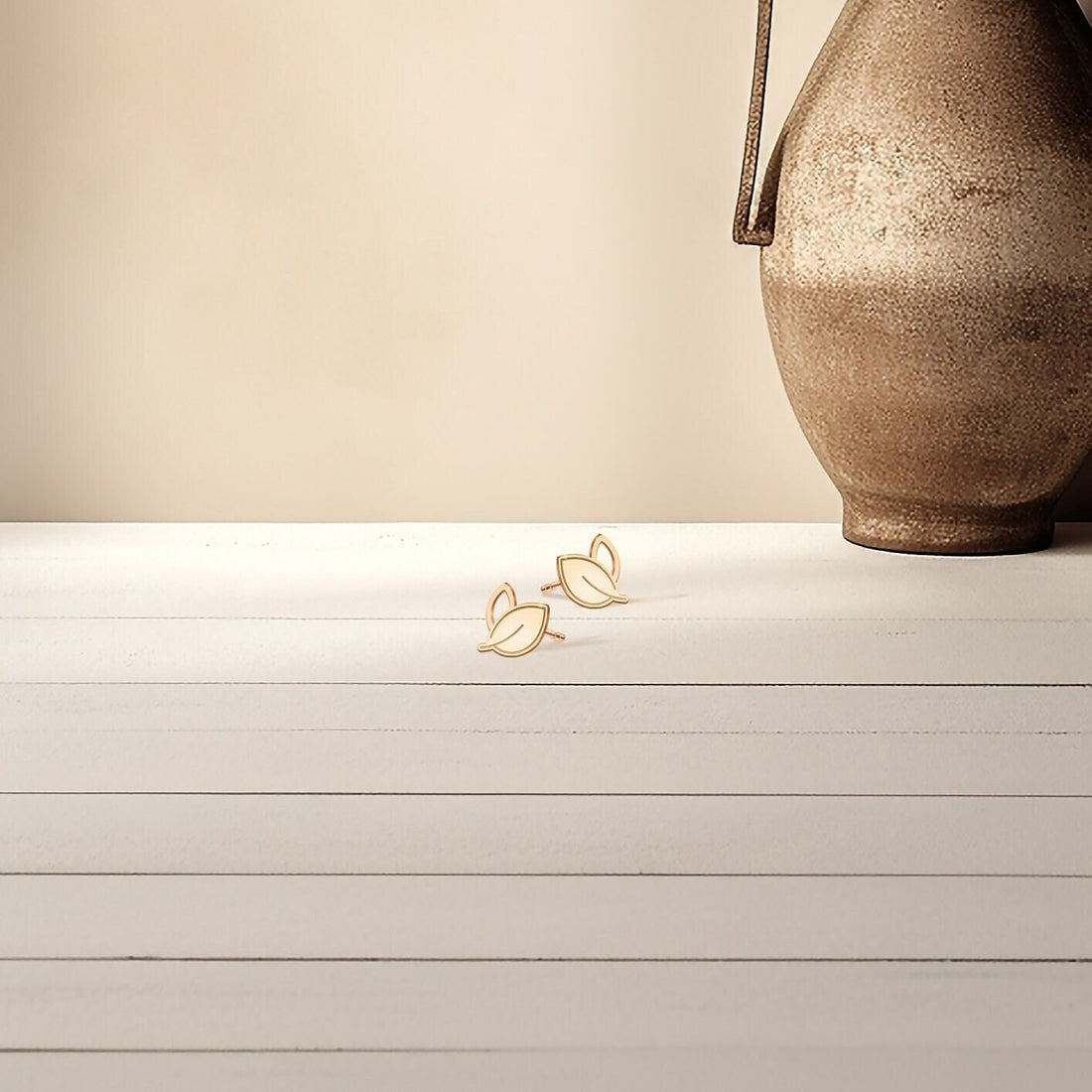 Leaf Earrings Dainty