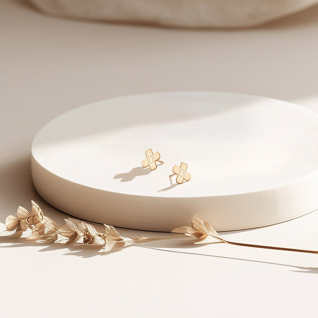 Band-Aid Stud Earrings