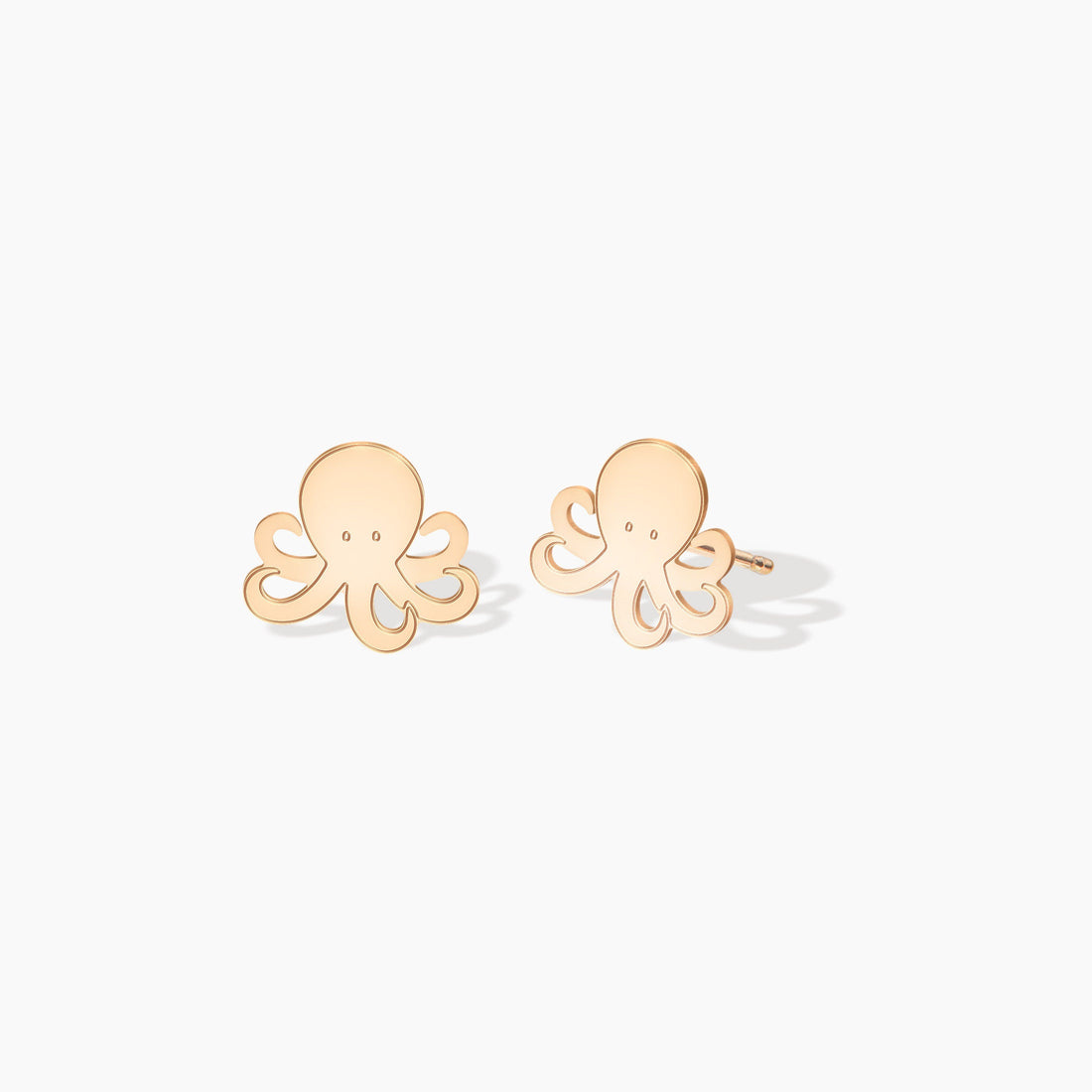 Charming Octopus Stud Earrings