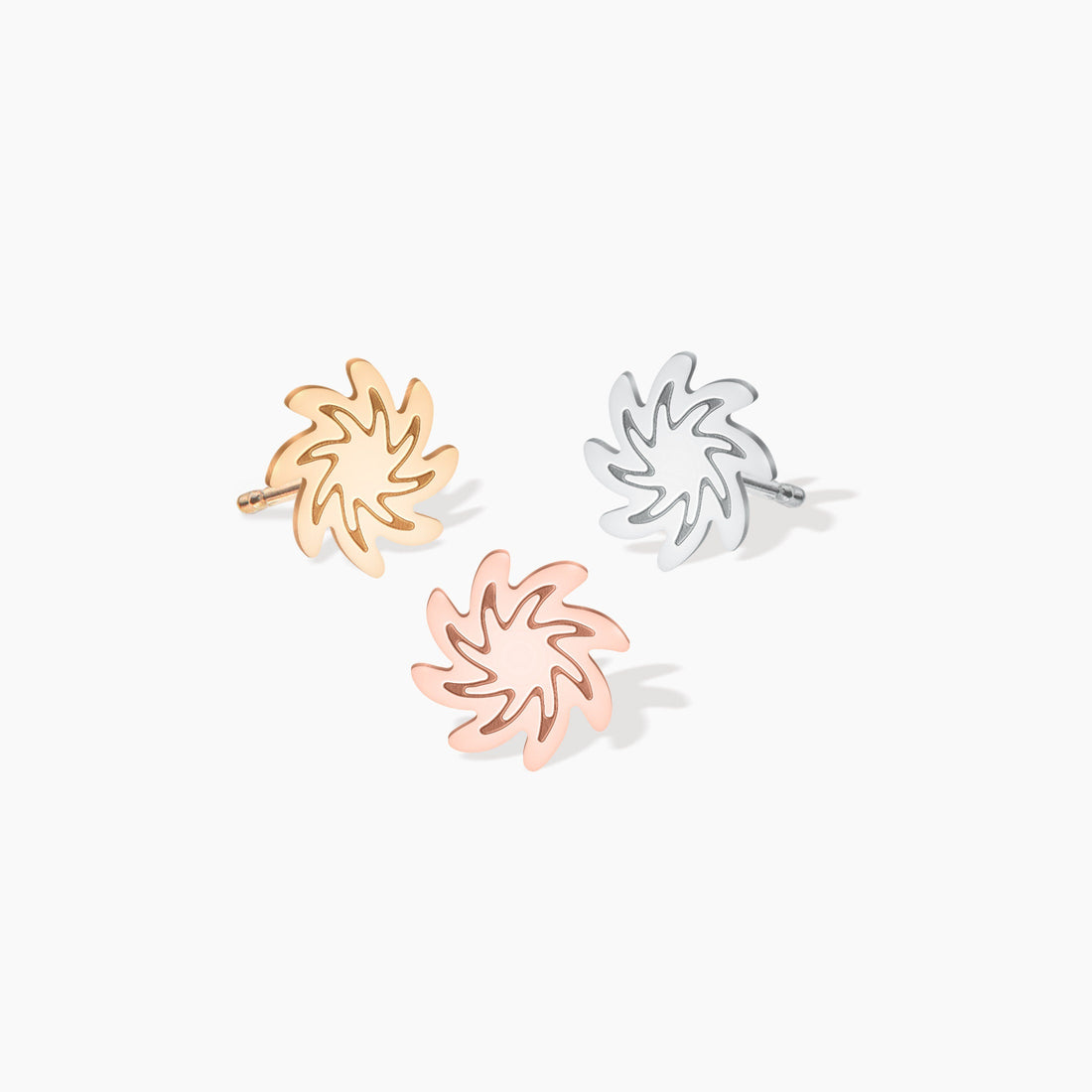 Celestial Starburst Stud Earrings