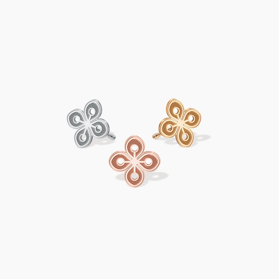 Clover Flower Earrings