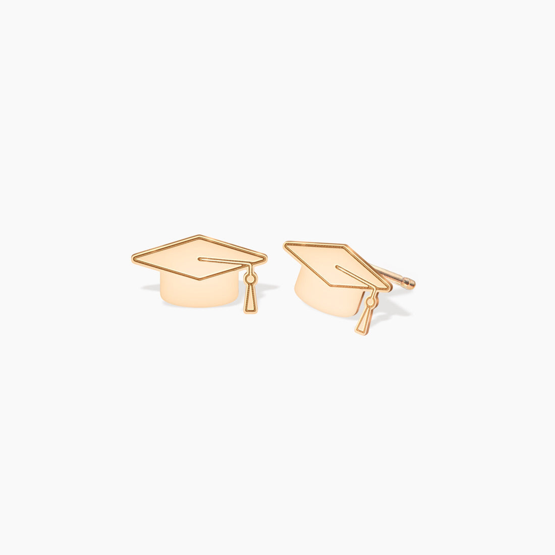 Graduation Cap Stud Earrings