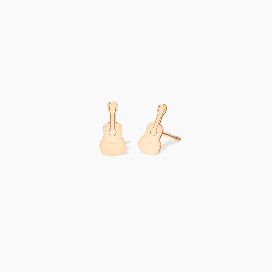 Acoustic Guitar Stud Earrings