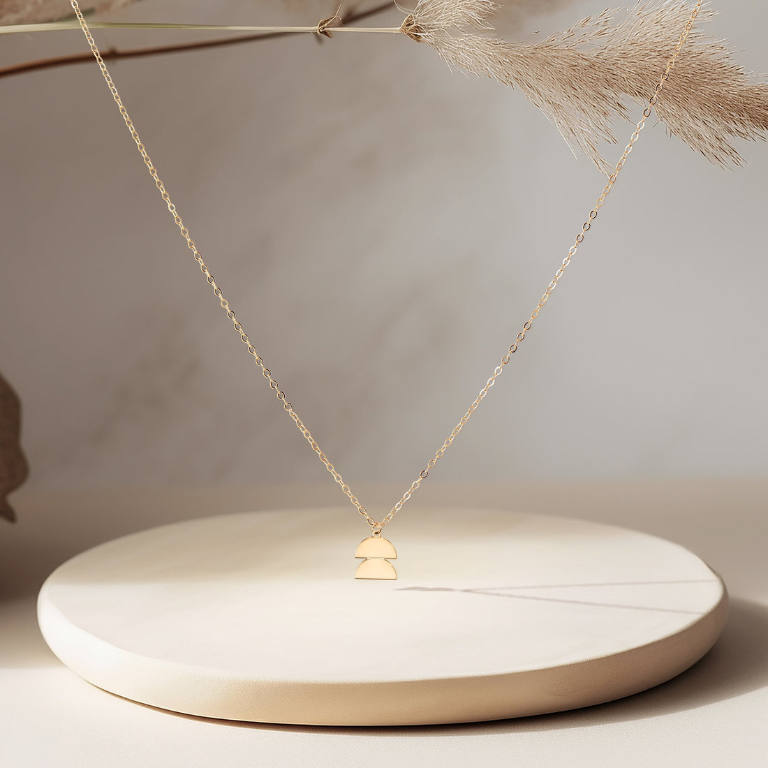 Geometric Charm Necklace