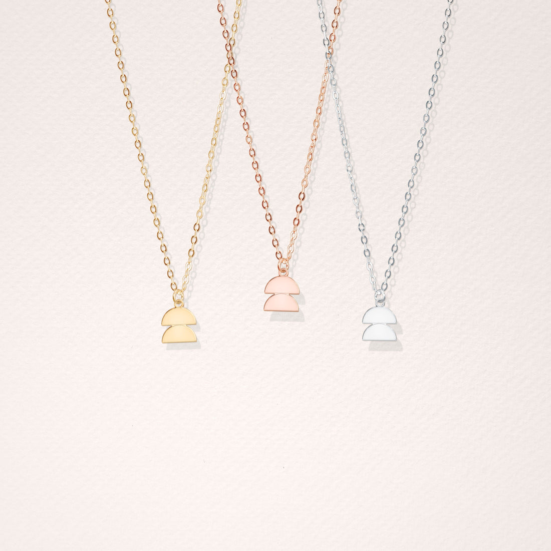 Geometric Charm Necklace