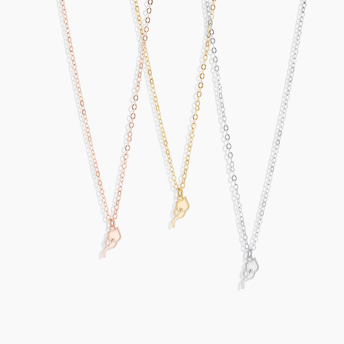 Orchid Flower Necklace