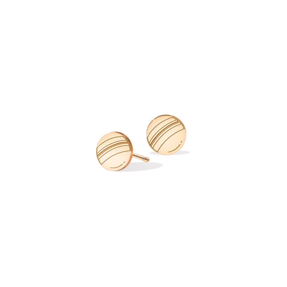 Cricket Ball Stud Earrings