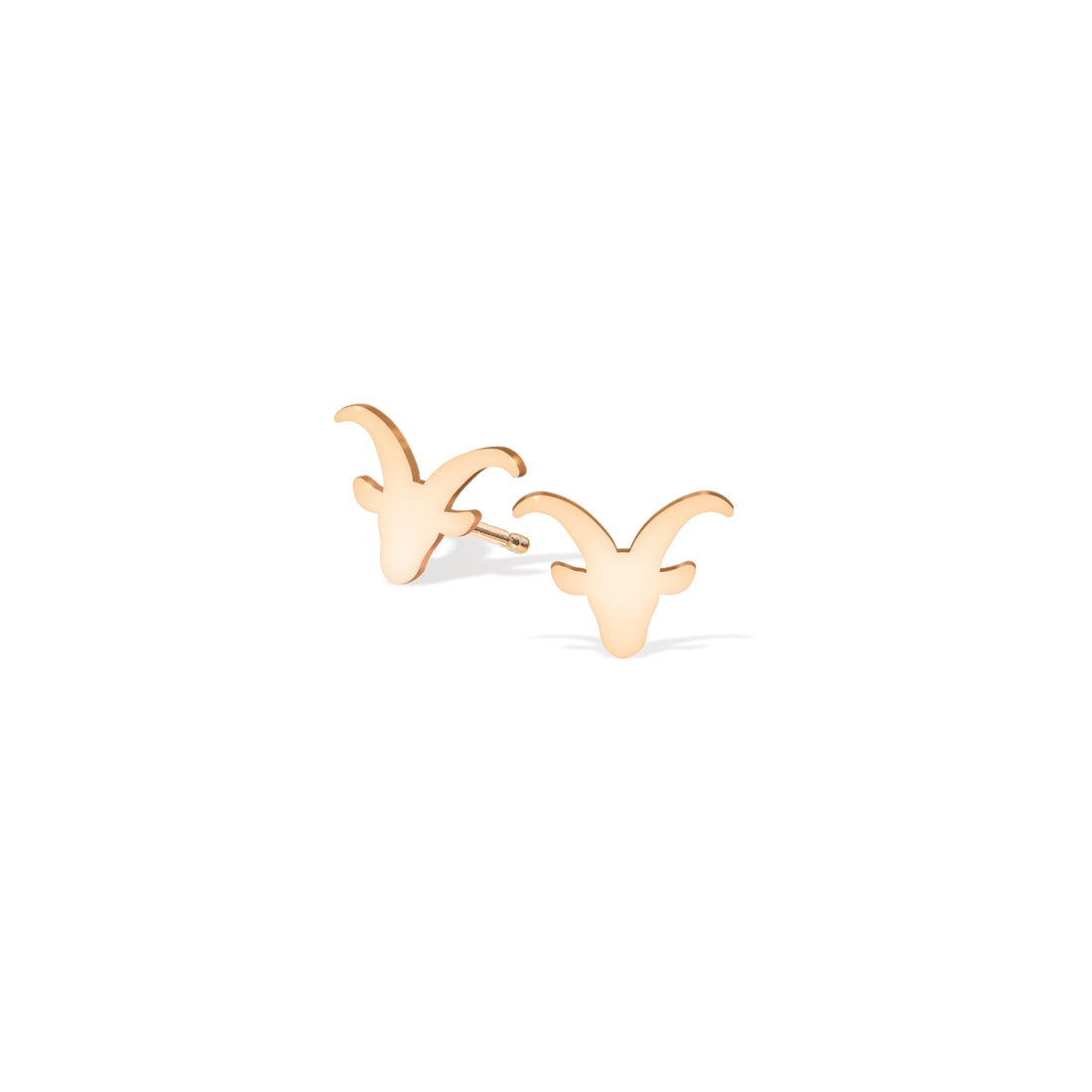 Horned Goat Earrings