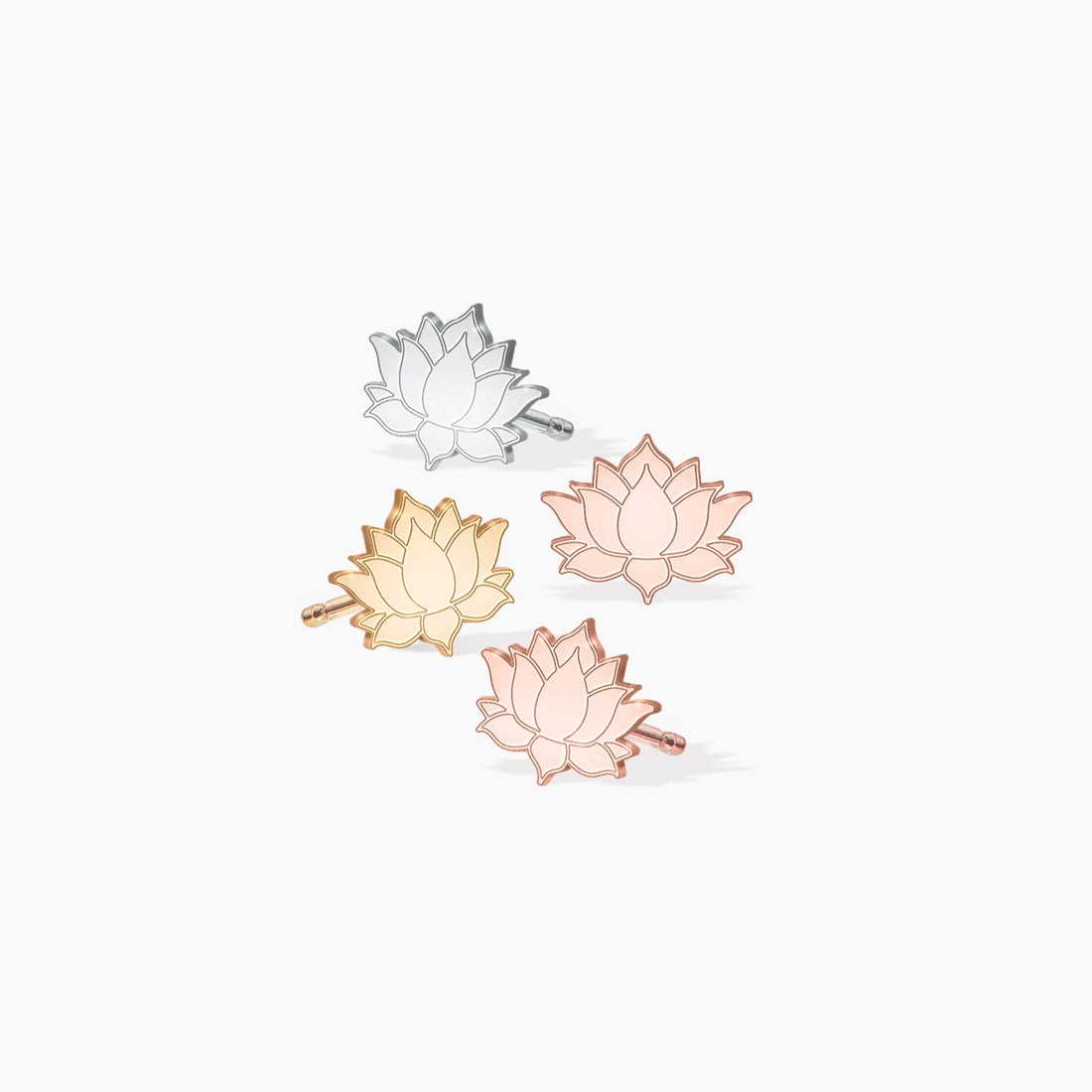 Lotus Flower Earring