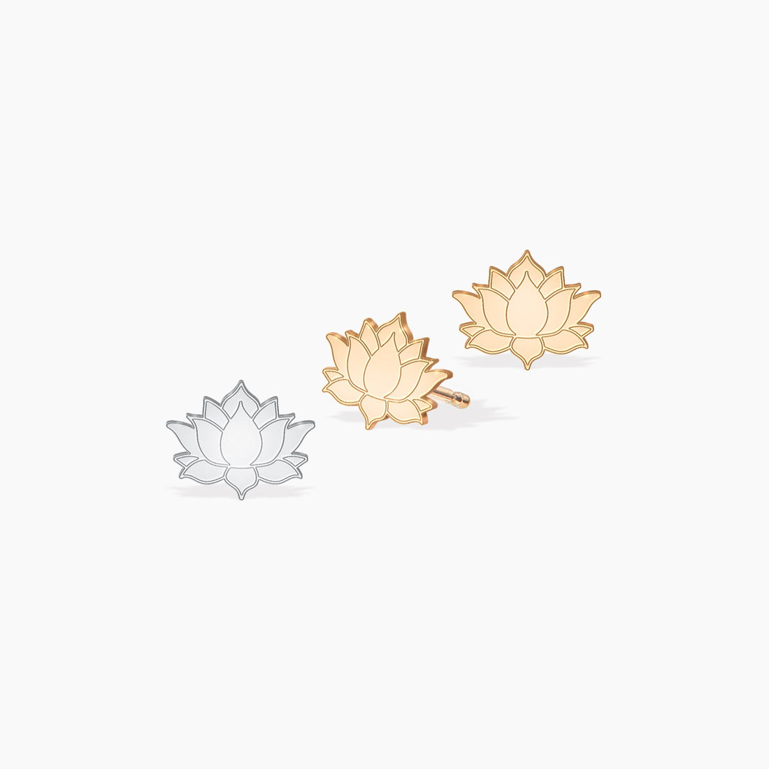 Lotus Flower Earring