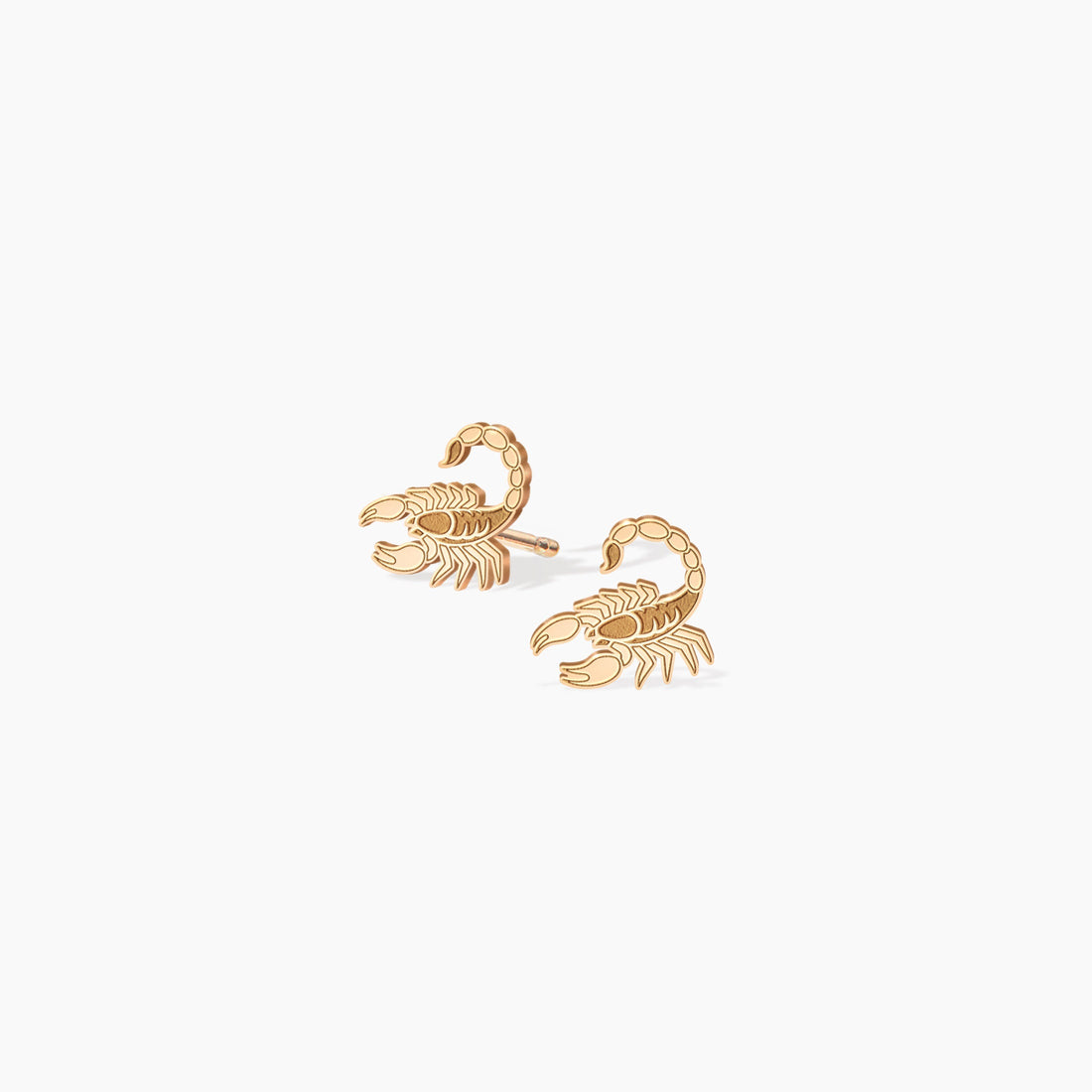 Scorpion Studs 14k