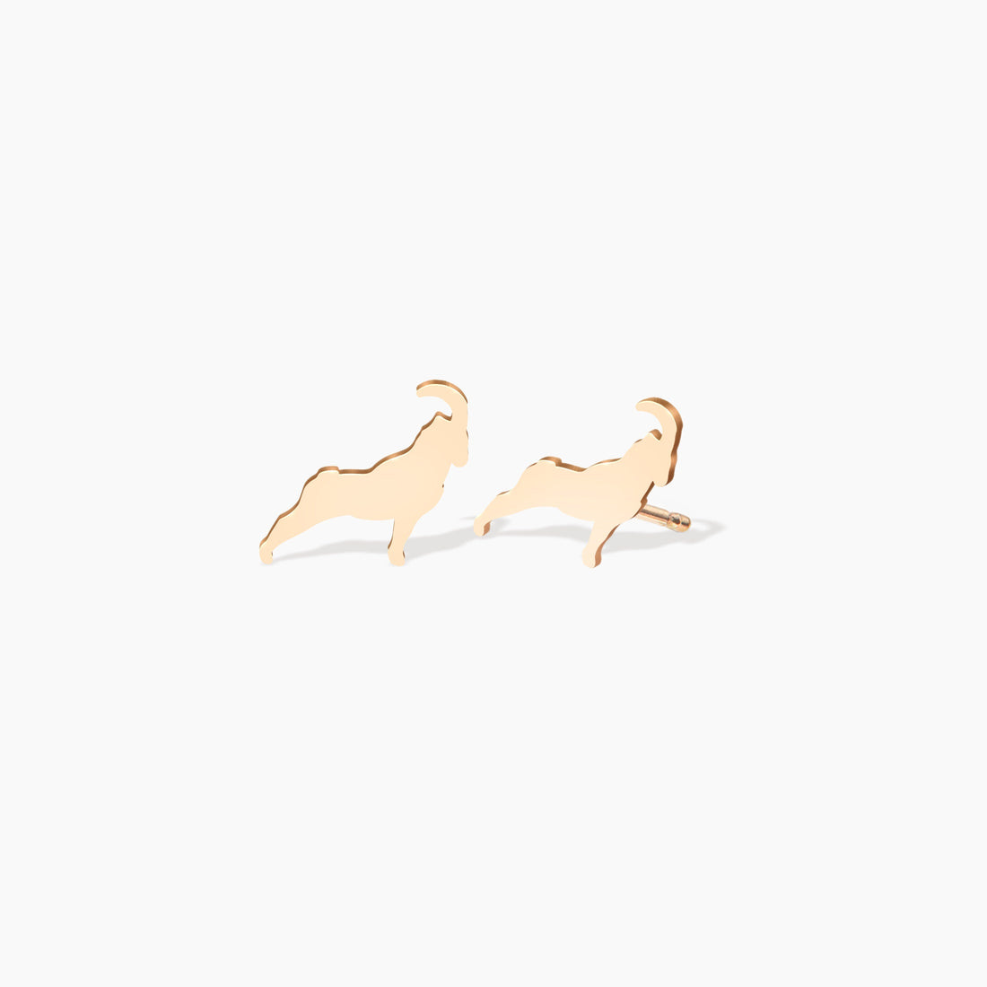 Aries Zodiac Stud Earrings